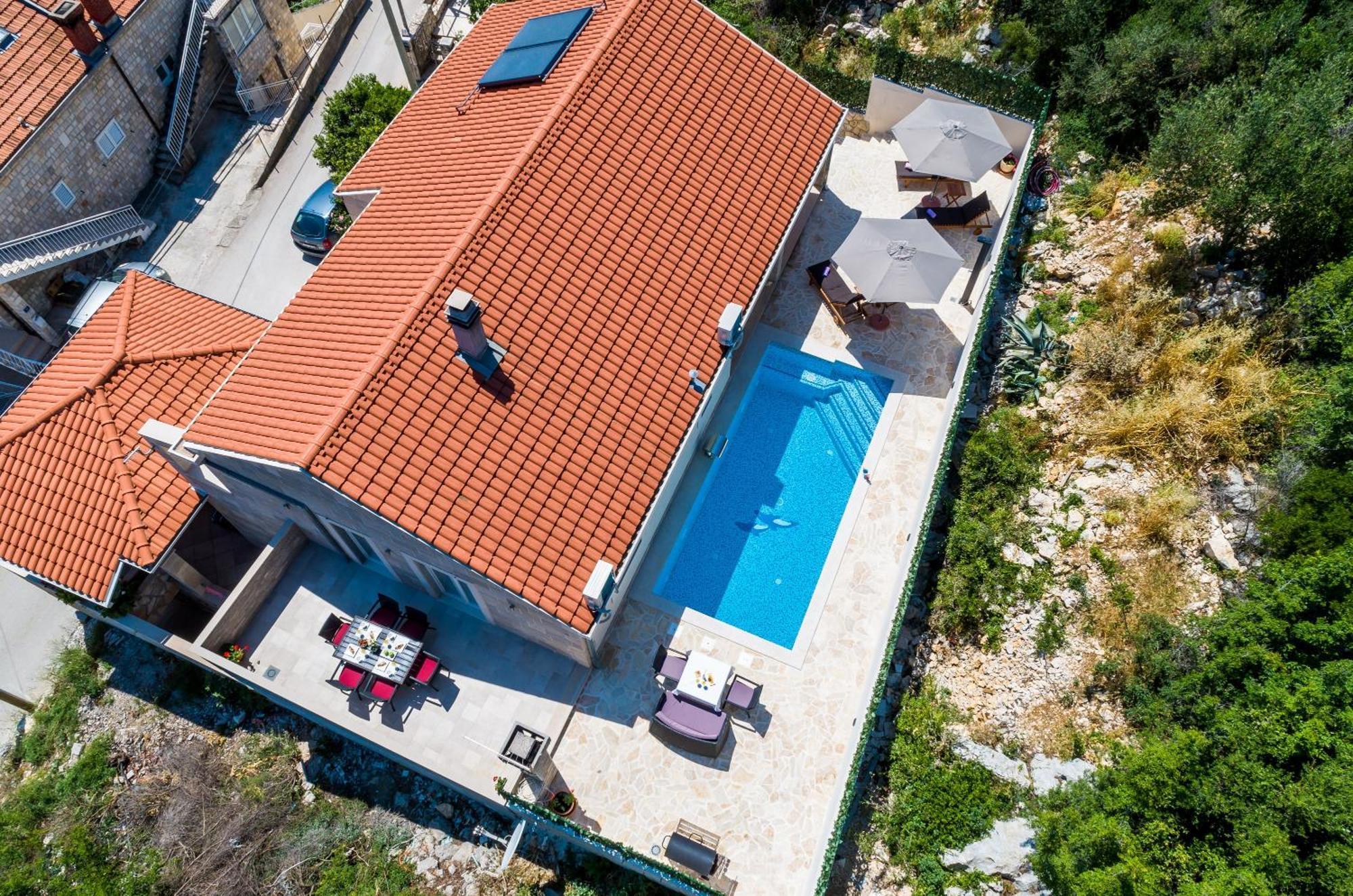 Villa Tranquility Nest Beniva Mokošica Kültér fotó